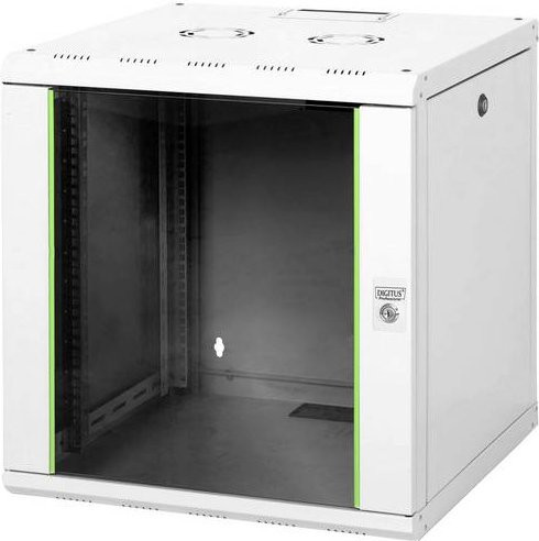 Digitus DN-19 12U-6/6 19 Zoll Wandgehäuse, 12 HE, Lichtgrau (RAL 7035), B: 60 cm, H: 64,3 cm, T: 60 cm - Bild 1