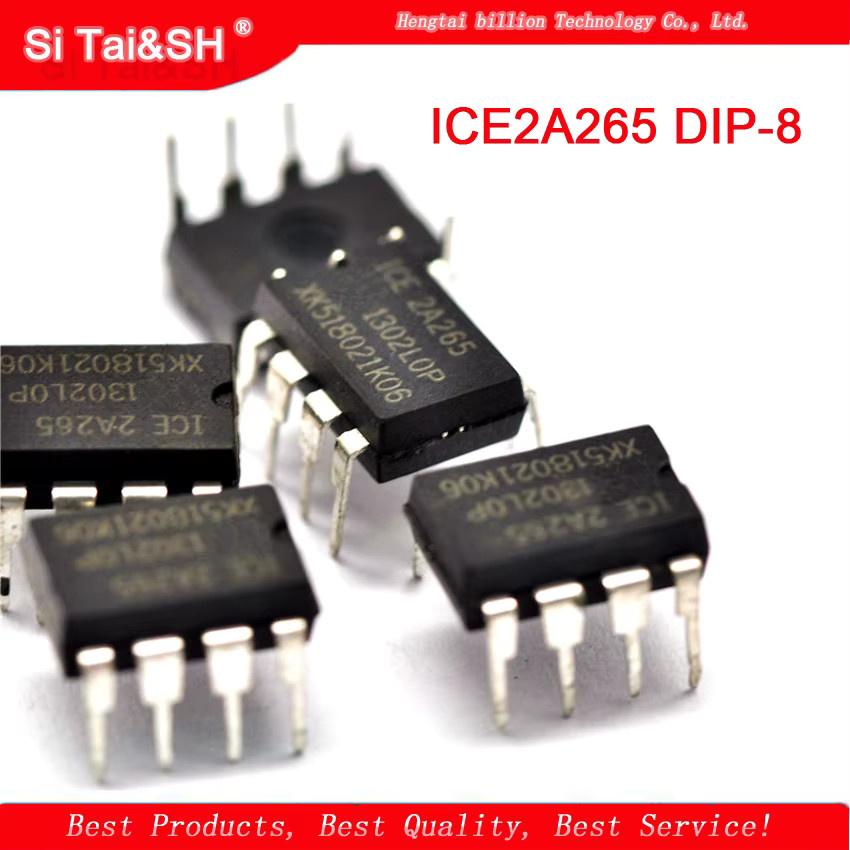 10 Stück Si Tai&SH ICE2A265Z DIP-8 Integrierte Schaltung in Schwarz - Bild 2