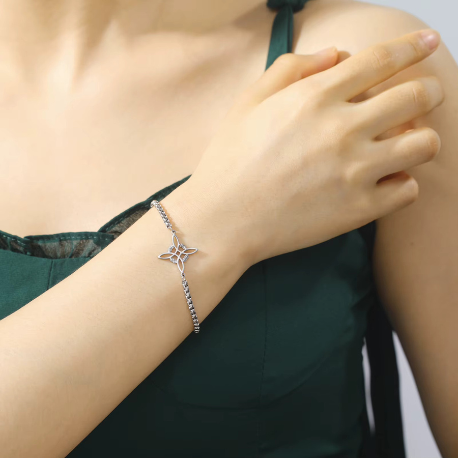 Skyrim Charm Armband, Edelstahl, Damen - Bild 2