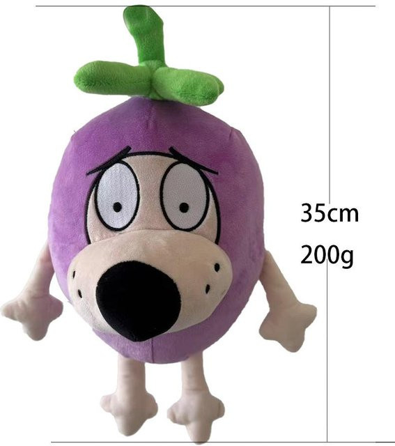 Auberginen Mut Plüschtier, Stoffpuppe, Lila, ab 18 Jahre - Bild 1
