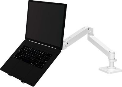 Ergotron LX Pro Monitorarm in Weiß für 1 Display bis 34 Zoll mit Tischhalterung und VESA-Kompatibilität - Bild 1
