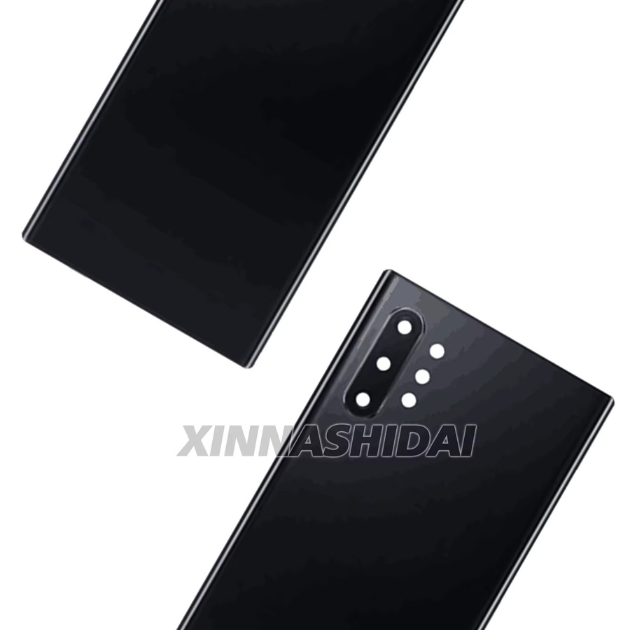 Samsung Galaxy Note 10 Plus N975 N975F Ersatzgehäuse Rückseite Batterieabdeckung in Silber - Bild 3
