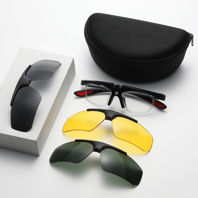 Sumory Sonnenbrille, TR90, Vollrand, Schwarz, Unisex - Bild 1
