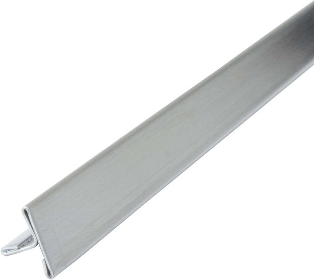 Dalsys Fliesenschiene T-Profil aus Edelstahl gebürstet in Silber, Länge: 2,5 m, Breite: 25 mm - Bild 1