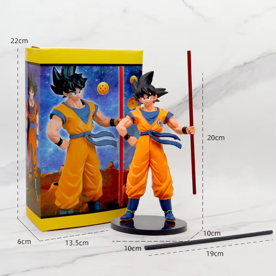Bandai Dragon Ball Son Goku Super Saiyan Figur, Actionfigur - Bild 5