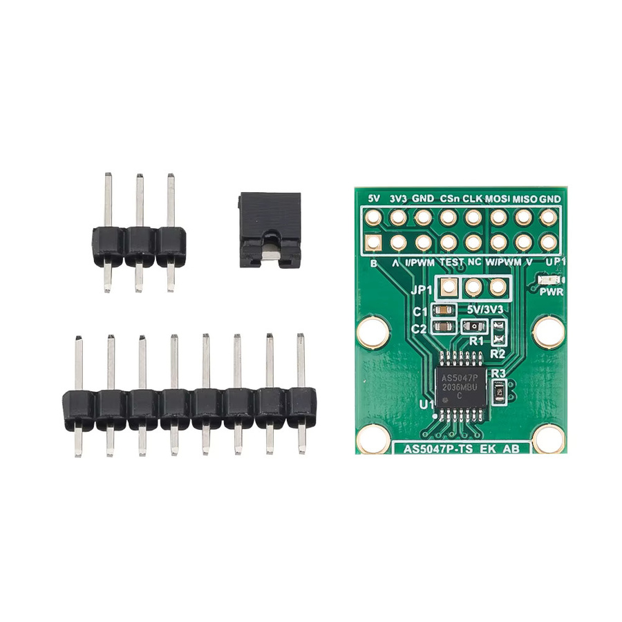 QSZNTEC AS5047 Encoder Adapter Platine für ODrive SimpleFOC Doggo mit magnetischem Encoder SPI ABI PWM - Bild 2