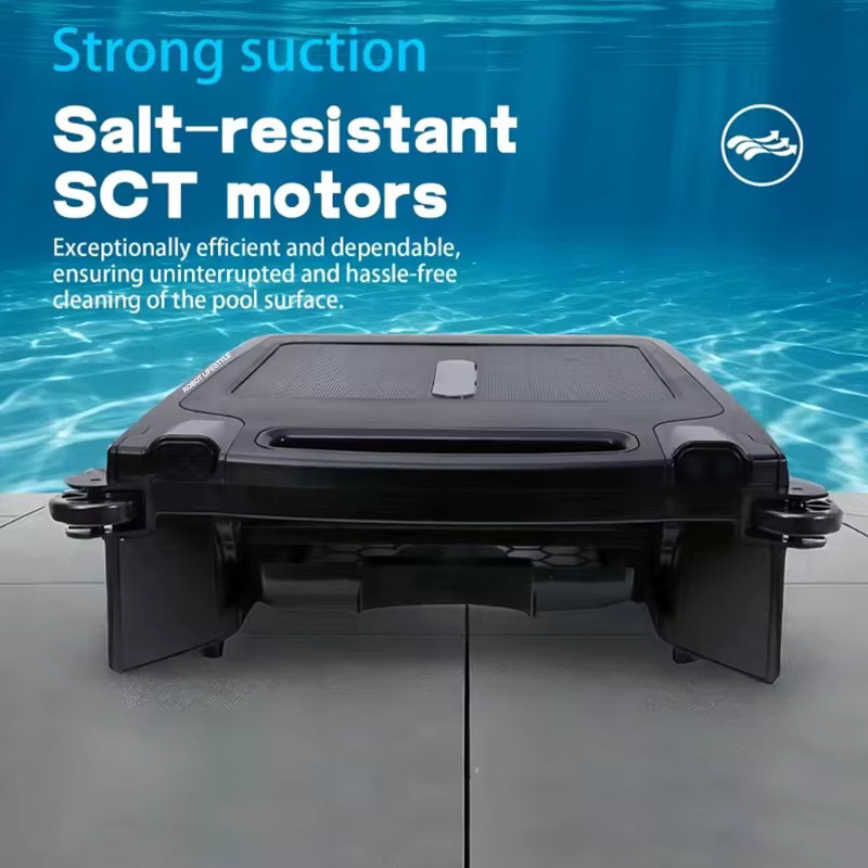 Robot lifestyle Solar-Pool-Skimmer-Roboter-Reiniger S001A kabellos mit App-Steuerung und 10 W Solarpanel - Bild 4