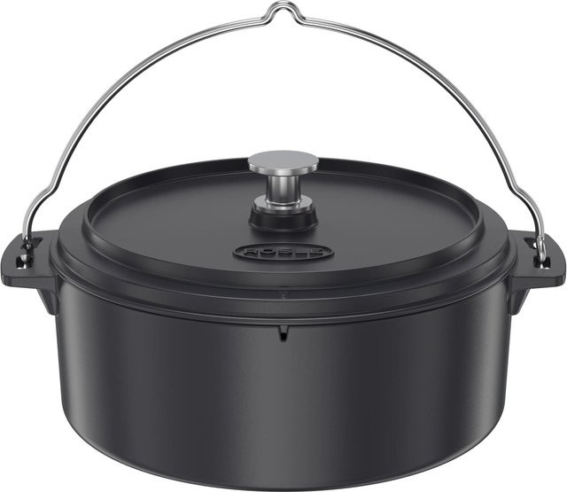 Rösle Dutch Oven Vario aus Gusseisen und Edelstahl Durchmesser: 35 cm - Bild 1
