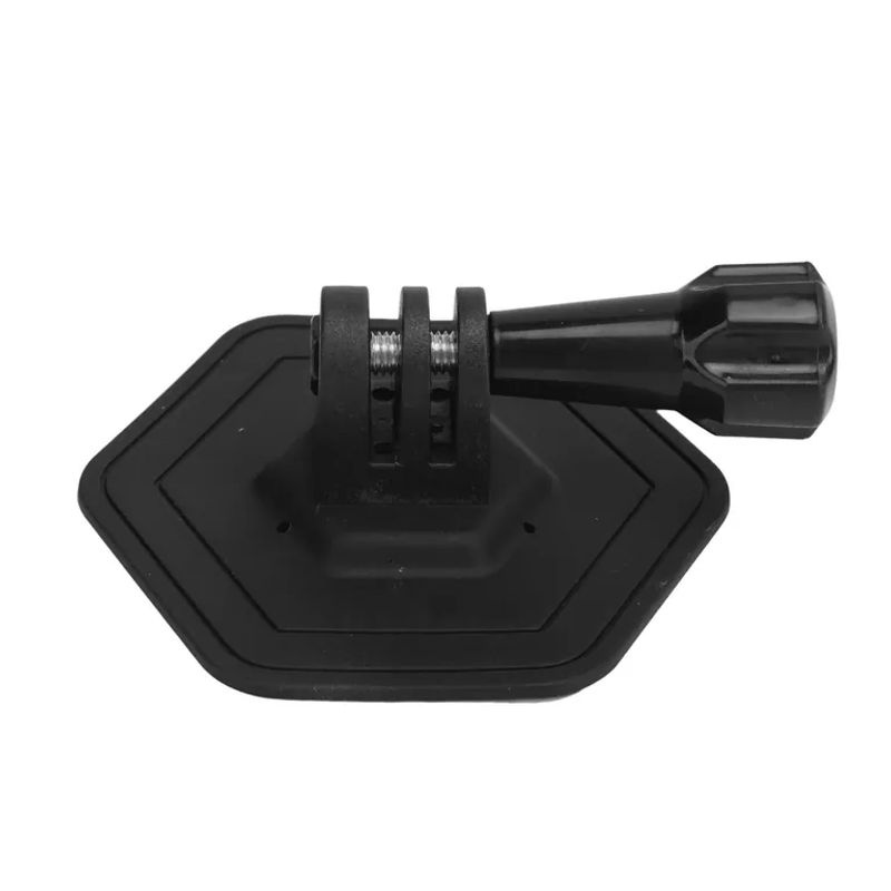 Fishine Flexible Klebehalterung für Action Kamera, Basis für Insta360 Black und Action 4, Farbe: Black - Bild 3