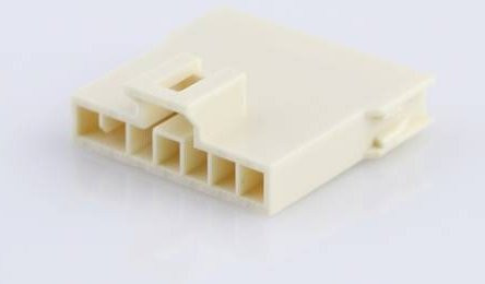 Molex Stiftgehäuse-Kabel 2002772107 in Weiß aus Kunststoff - Bild 1