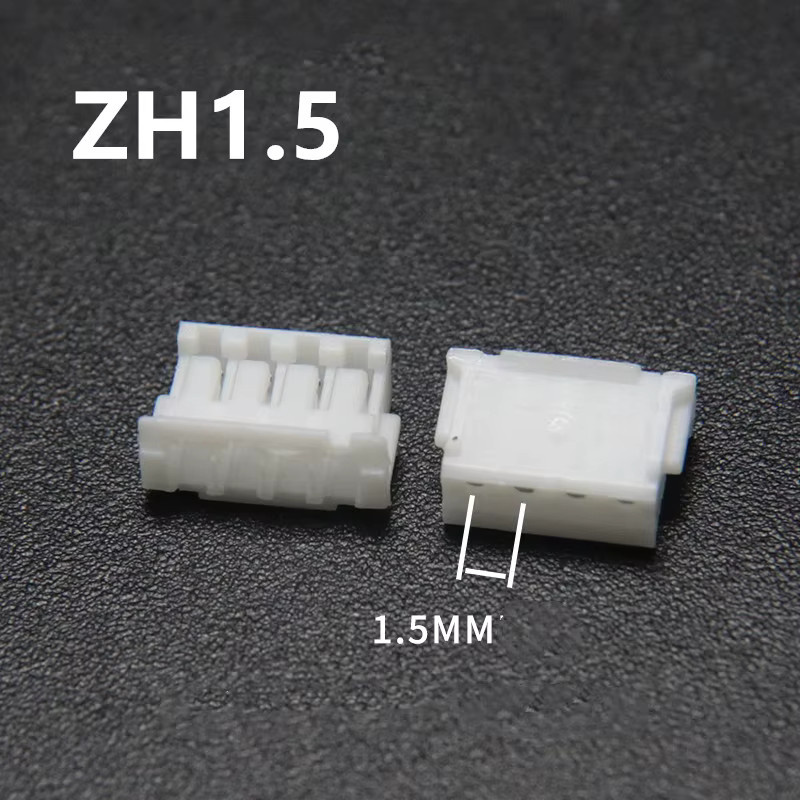 JST ZH1.5 440-teiliges Steckverbinder-Set in Weiß mit 2P/3P/4P/5Pin Stecker-Buchse-Gehäuse und Anschluss-Set für Kabel-zu-Platine-Verdrahtung (1,5mm Pitch) - Bild 2