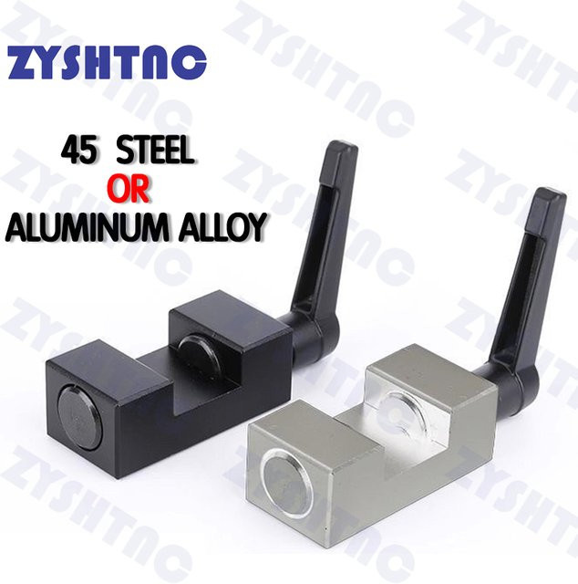 ZYSHTNC Linearführungsschiene Klemme als fester Ring und Gleitschloss aus Aluminiumlegierung oder Stahl für HGR15 HGR20 HGR25 HGR30 HGR35 HGR45 - Bild 1