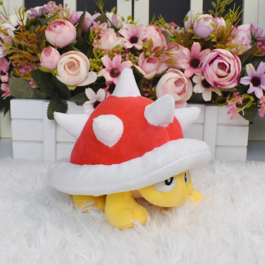 Potdemiel Spiny Shell Koopa Plüschtier, Super Mario, Rot, 5,5 Zoll - Bild 2