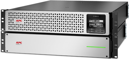 APC Smart-UPS On-Line USV Rack-Einbaugerät 3000 VA 2700 Watt Schwarz Silber mit APC UPS Network Management Card, USB, Ethernet und 8 Ausgangsanschlüssen - Bild 1
