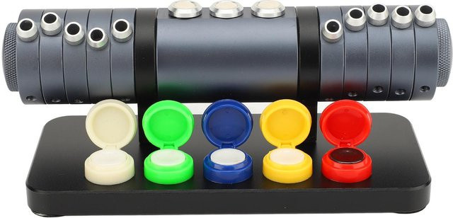 DIYelecs Uhrenreparatur Ölbecher Halter Set, Metall, gray - Bild 1