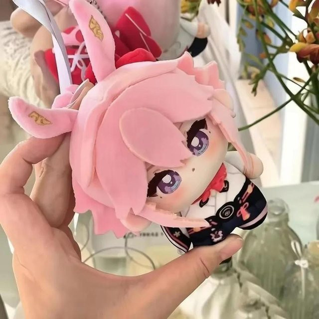 Yiran toy Honkai Star Rail Evanescia Anhänger Plüschtier, 12cm, ab 14 Jahren - Bild 1