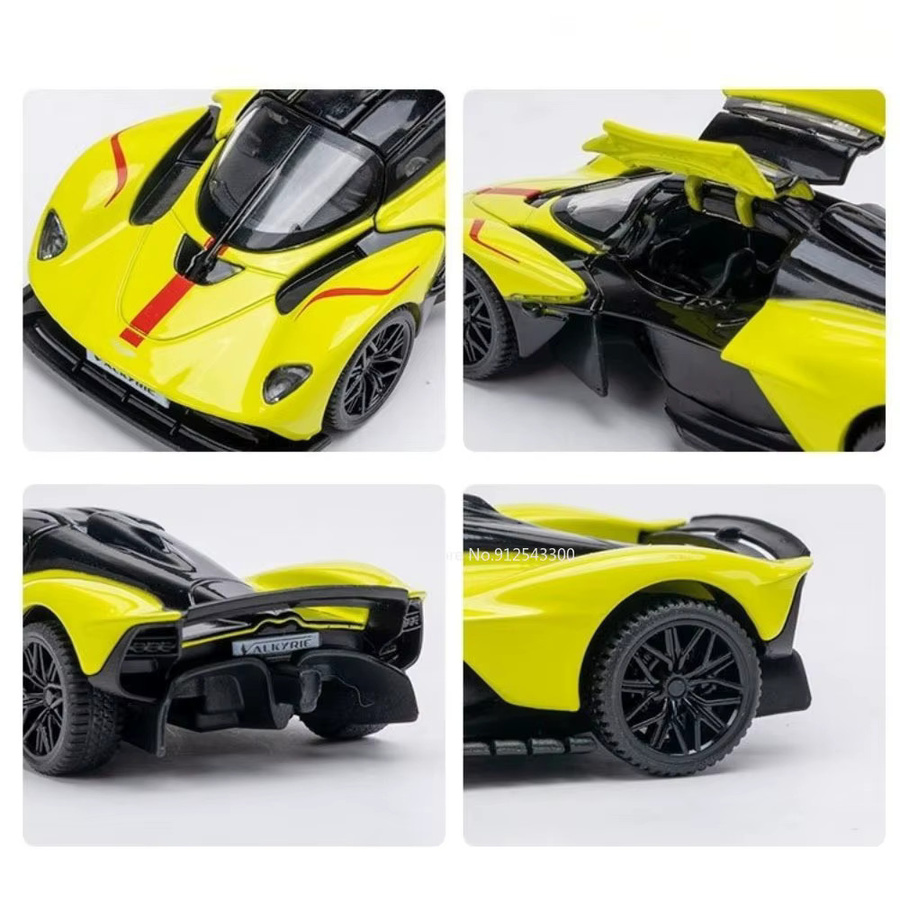 RMZ city Valkyrie V12 Modellauto, Maßstab 1:43, mit öffnenden Türen - Bild 4