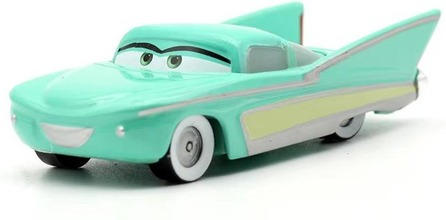 Pixar Disney Cars Lightning McQueen King Frankie Race Dusty Fritter Miss League Auto, Fahrzeuge, 1:55, ab 3 Jahre - Bild 1