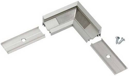 Brumberg Aluminium Verbinder in Silber, B/T: 50 x 50 mm - Bild 1