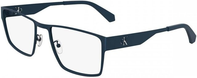 Calvin Klein CKJ24208 Korrektionsbrille, Vollrand, Rechteckig, Kunststoff, Black/Blue, Herren - Bild 1