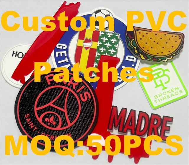 Individuelle PVC-Aufnäher mit deinem Logo als Gummi-Patches und Silikon-Patches zum Aufbügeln auf Kleidung - Bild 1