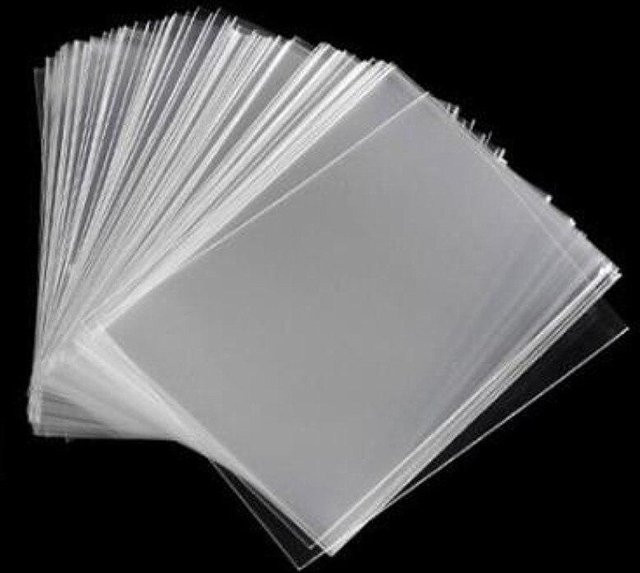 100 Stück Kartenhüllen YEJET-Home für Tarot und Magic Board Games, Grau, B: 6,0 cm x H: 9,0 cm - Bild 1