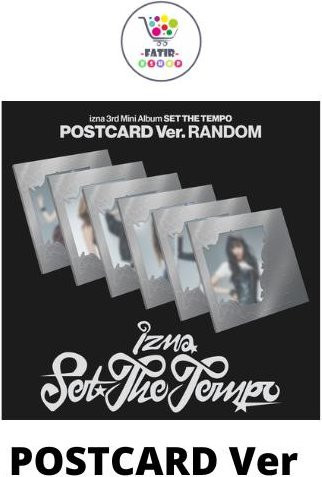 izna Ver izna 3 Mini-Album SET THE TEMPO mit Postkarte in Grau - Bild 1