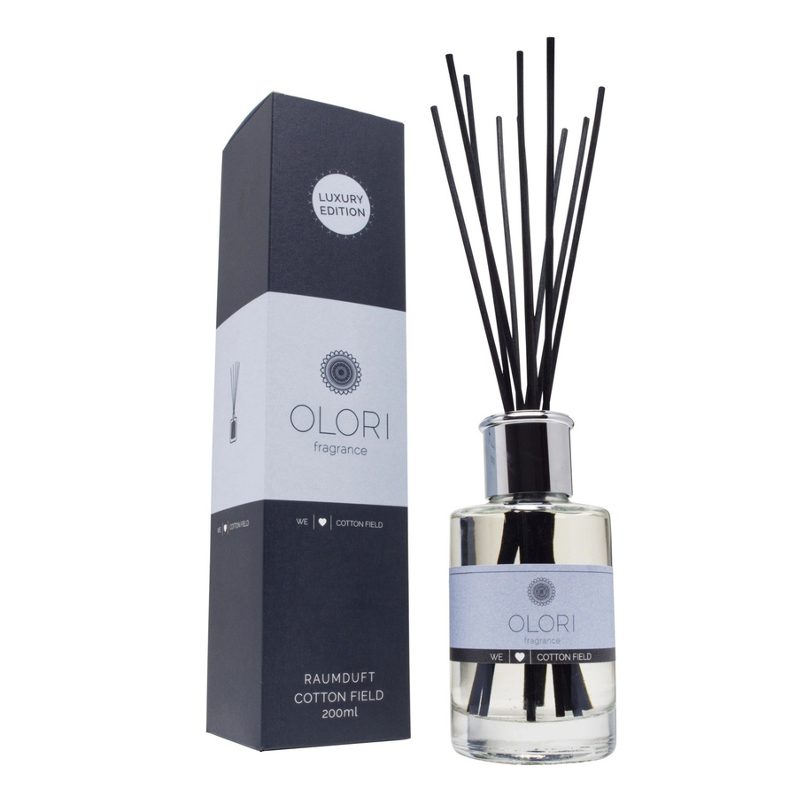 Olori Raumduft Cotton Field Reed Diffuser White 200 ml - Bild 2