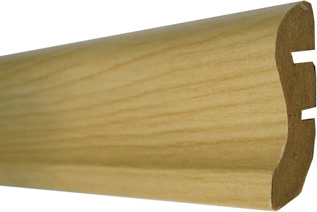 Döllken Profiles Sockelleiste Ahorn foliert in Beige, H x B x T: 40 x 18 x 2400 mm - Bild 1