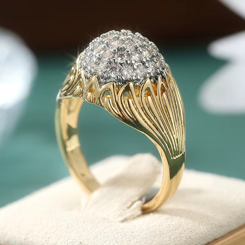YoYo Ring vergoldet, Zirkonia, Damen - Bild 2