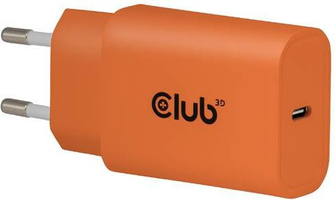 Club3D CAC-3023 USB Ladegerät 30W Orange mit USB-A Anschluss - Bild 1
