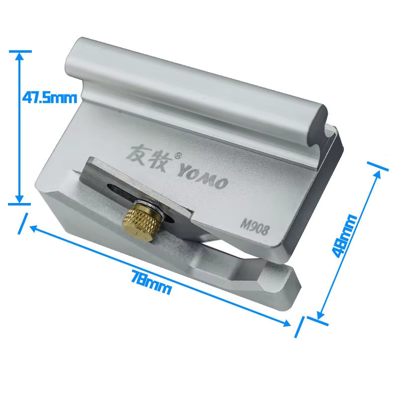 YOMO Tragbares manuelles Kantentrimmer-Werkzeug aus Aluminiumlegierung für Holzfurnier und Zimmerei - Bild 3