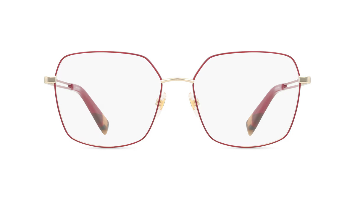 Furla FULVFU506 Korrektionsbrille, Vollrand, Quadratisch, Metall, Unisex, Gold - Bild 1
