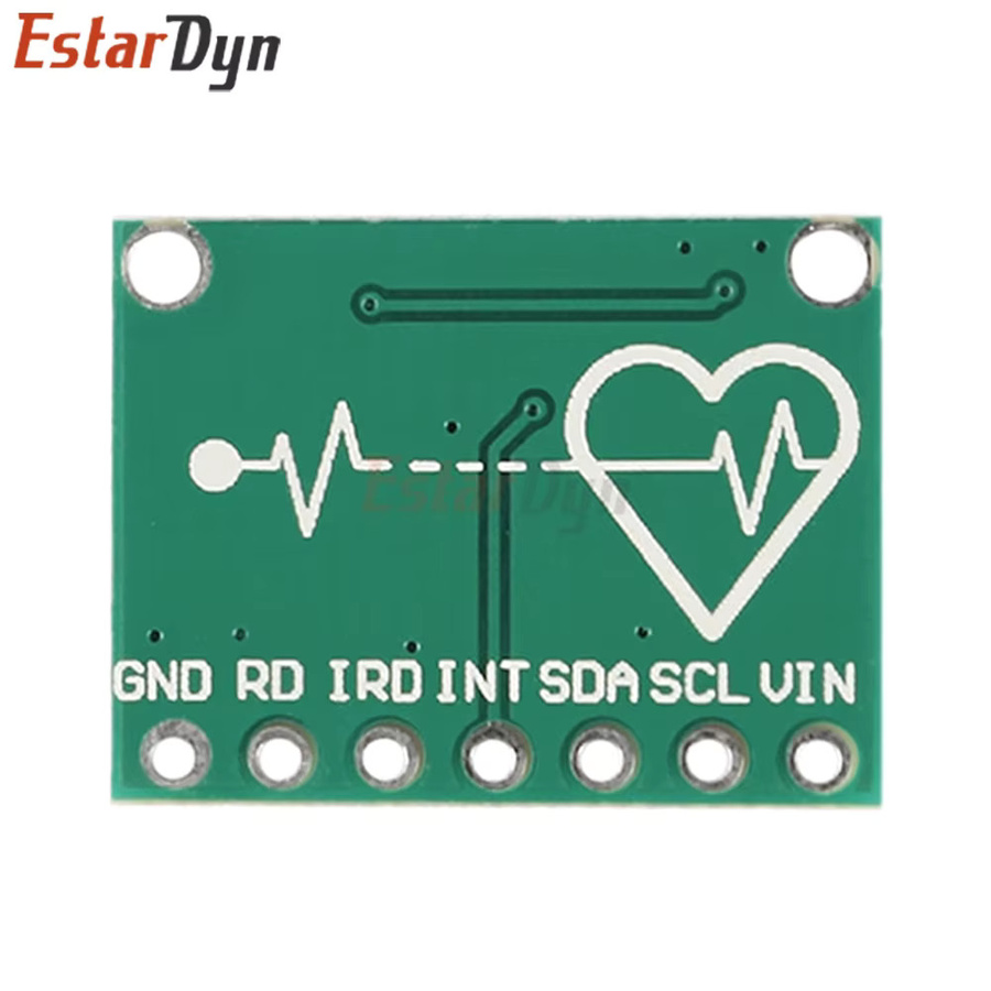 Estardyn MAX30100 Modul zur Pulserkennung von Blutsauerstoff und Herzfrequenz in Grün - Bild 2