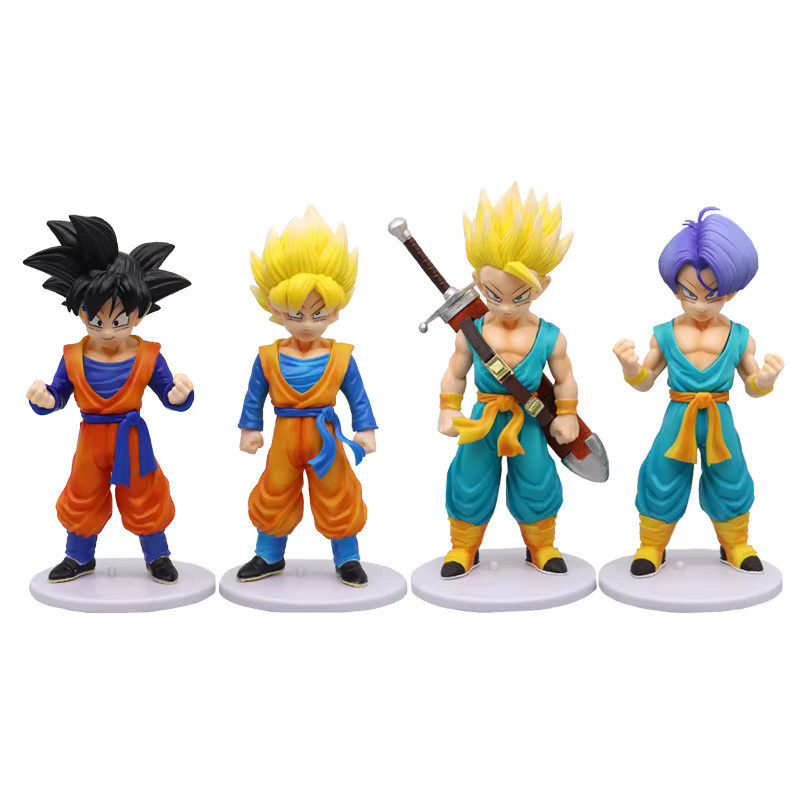 Bandai Dragon Ball, Actionfigur, 4-teiliges Set, PVC - Bild 2