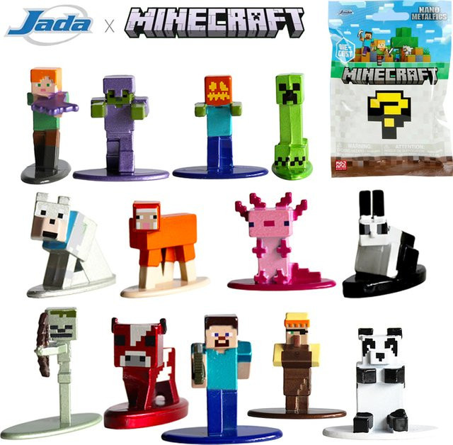 Jada Toys Minecraft, Druckguss-Metall-Minifigur, Einzelfigur, ab 3 Jahren - Bild 1