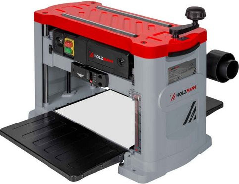 Holzmann-Maschinen Hobelmaschine DHM330 230V mit 1500 W und Spiralmesserwelle in Grau - Bild 1