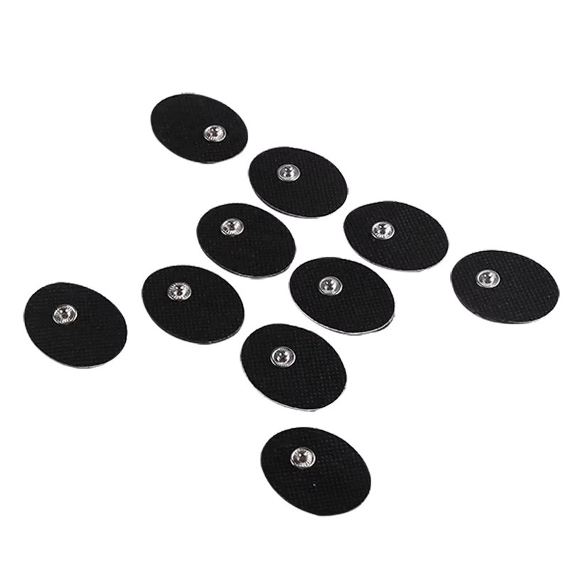 Selbstklebende Mini Button Elektrodenpads in Schwarz für TENS-Muskelstimulatoren und Akupunktur-Einheiten - Bild 5