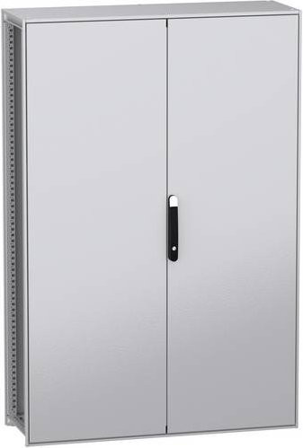 Schneider Electric PanelSeT SFN NSYSFN1812402DP Standschrank aus Stahl in Silber, B/T/H: 120 x 40 x 180 cm - Bild 1