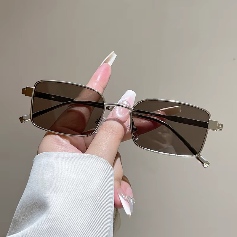 KAMMPT Sonnenbrille Rechteckig, Vollrand, Metall, Gold, Unisex - Bild 1