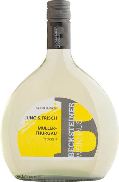 Becksteiner Winzer Jung & Frisch, Müller-Thurgau, trocken, 2025, Weißwein, 0,75 l - Bild 1