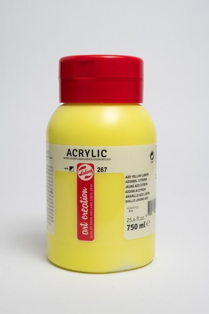Talens Art Creation Acrylfarbe Azogelb Zitrone 267, 750 ml - Bild 1