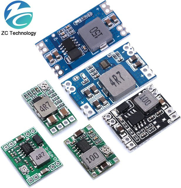 MINI560 DC-DC Buck Step-down Power Supply Module mit festem Ausgang 5V, 3,3V, 9V oder 12V (3A/5A) - Bild 1