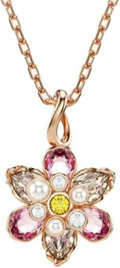 Swarovski Anhänger Halskette, Roségold, Kristall, Damen - Bild 1