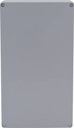 Boxexpert Alster Gehäuse aus Aluminium in Silber-Grau B/T/H: 23 x 40 x 11 cm - Bild 1