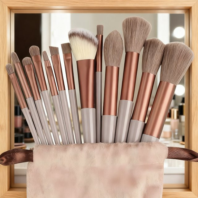 SADOER Make-up-Pinsel-Set, 2-teilig, Unisex - Bild 1