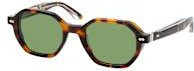 TBD Eyewear Spiga Sonnenbrille, Quadratisch, Vollrand, Plastic, Brown Green, Unisex - Bild 1
