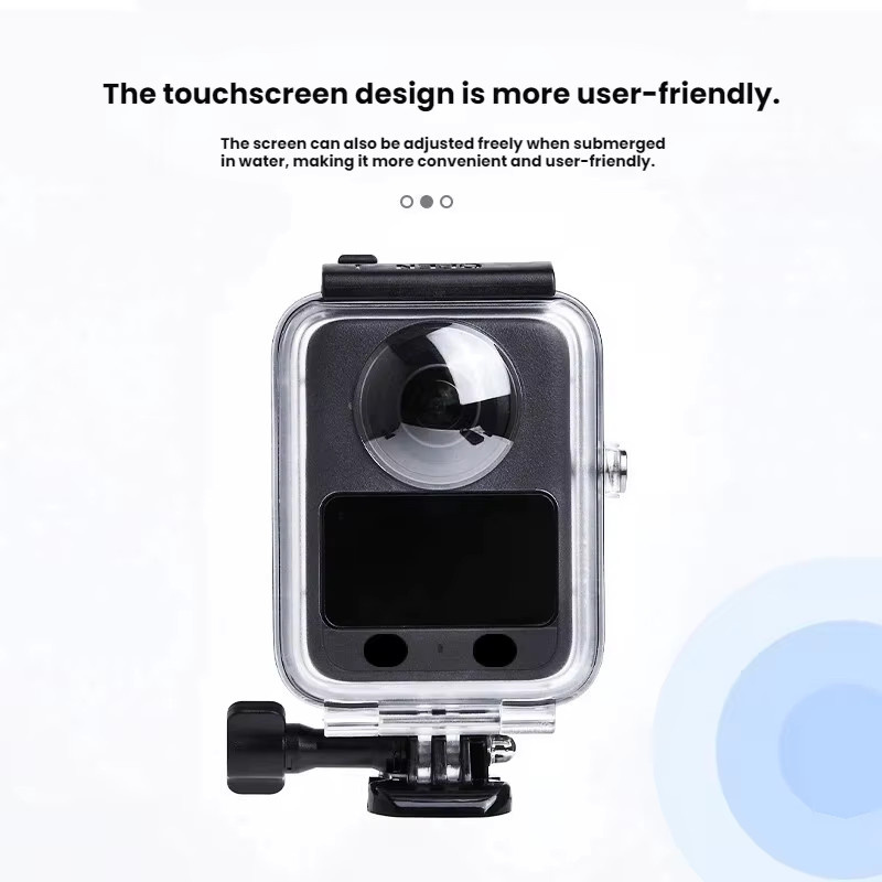 DJI Osmo 360 Wasserdichtes Tauchgehäuse in Transparent, Schutzhülle bis 45m Tiefe - Bild 2
