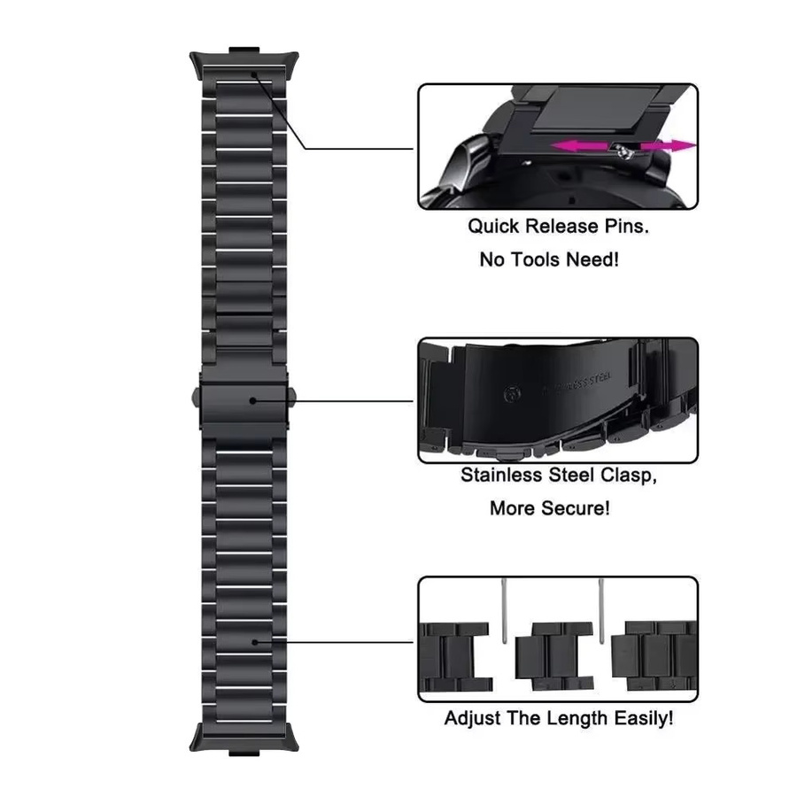 FancyWrist Uhrenarmband Edelstahl, verstellbar - Bild 3