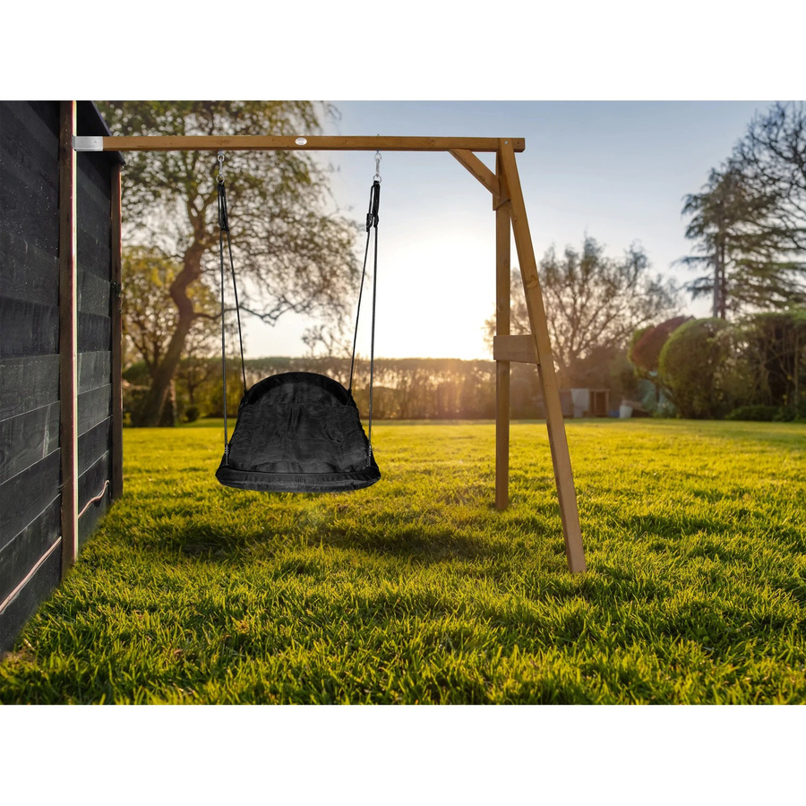 Axi Nest-Anbauschaukel Roxy aus Hemlockholz in Braun, H x B x T: 207 x 160 x 244 cm - Bild 2
